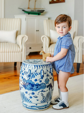 Load image into Gallery viewer, Boone Bubble - Rockefeller Royal Mini Gingham
