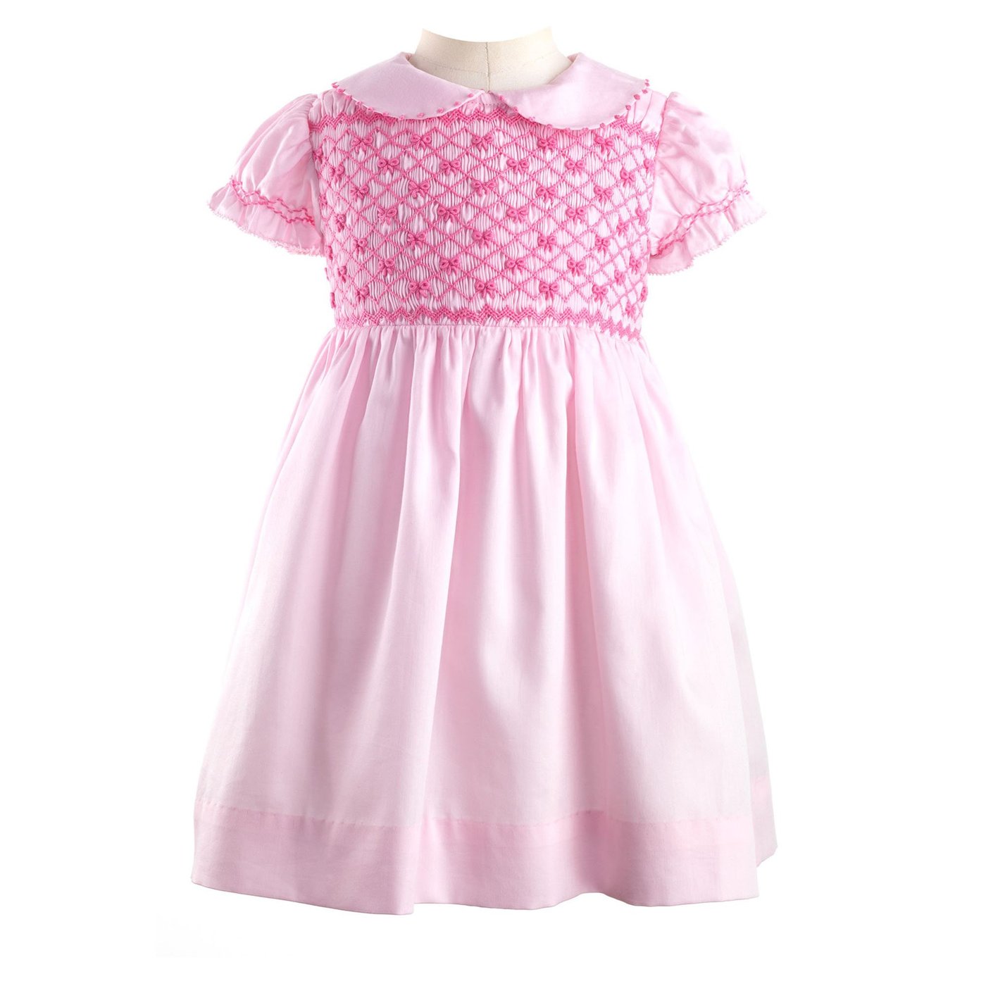 Bow Smocked Dress Belles & Beaux Bow Smocked Dress Belles & Beaux