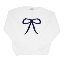 Load image into Gallery viewer, Isabelle's Intarsia Sweater - Bow

