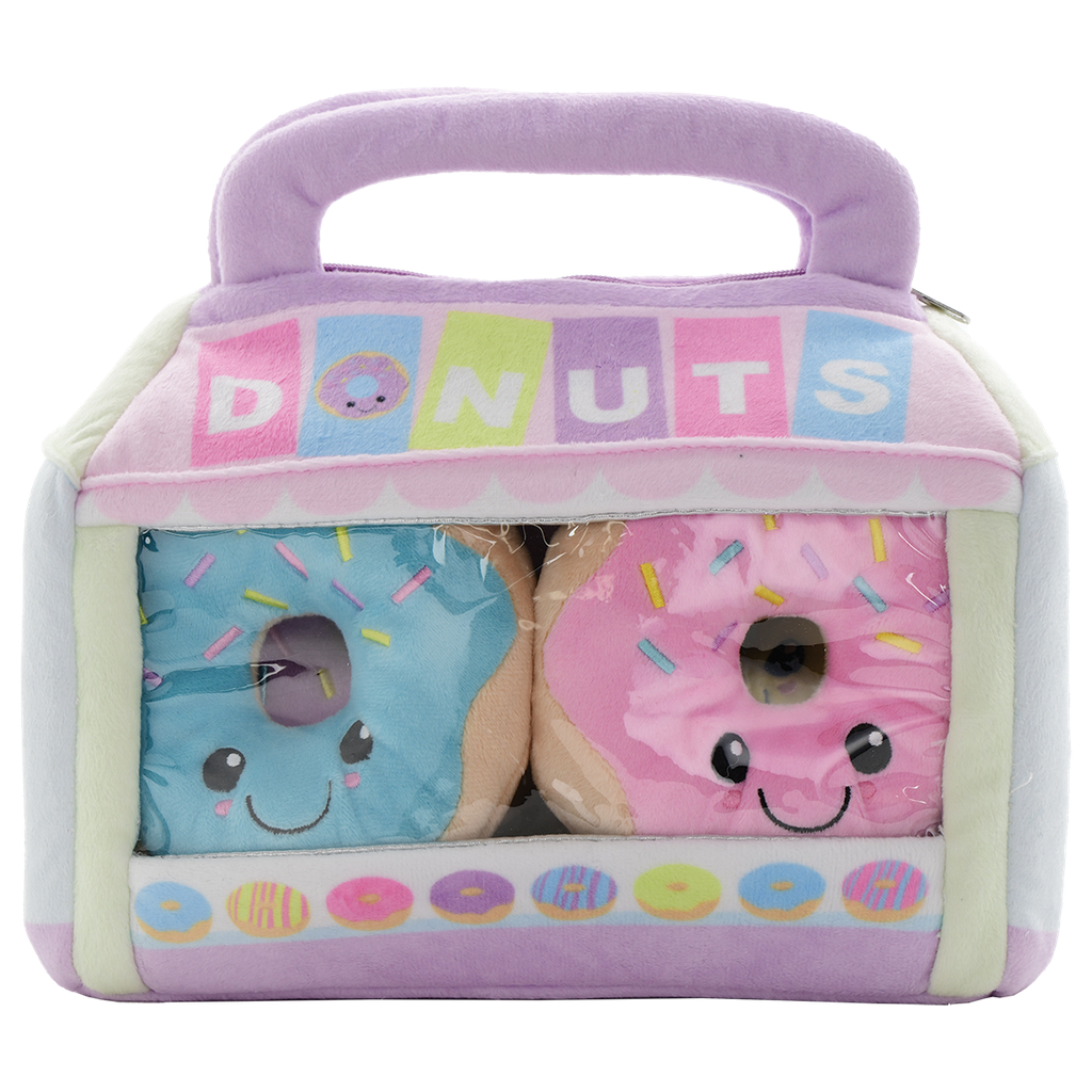 Box of Donuts Fleece Plush