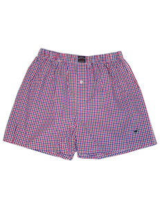 Navy & Red Traditional Boxers