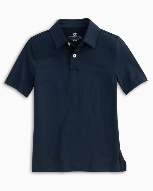 True Navy Driver Performance Polo