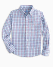 Load image into Gallery viewer, Dream Blue Plaid Performance Sportshirt
