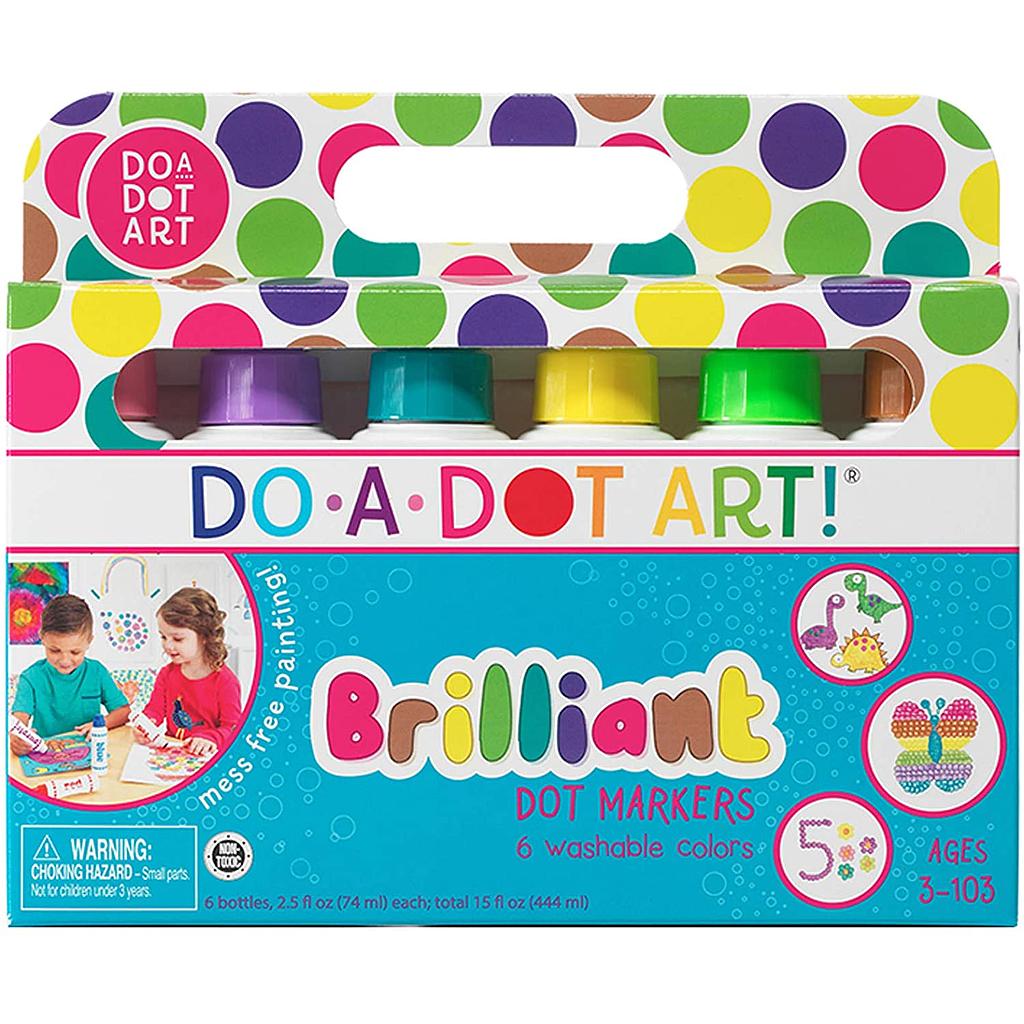 Brilliant Dot Markers - 6 Pack