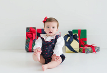 Load image into Gallery viewer, Brooksy Long Sleeve Bubble Set - A Kind Heart/Richmond Red
