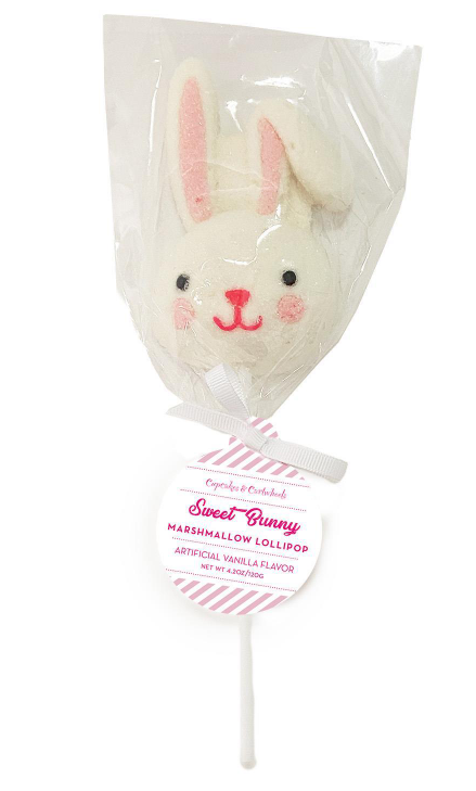Easter Egg Bunny Marshmallow Lollipop