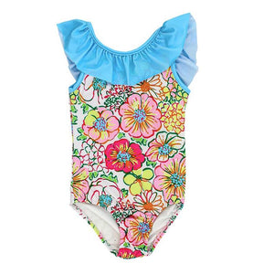 One Piece Bathing Suit - Buttercup