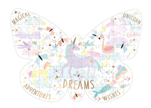 Load image into Gallery viewer, Eighty Piece Fantasy "Butterfly" Jigsaw Puzzle

