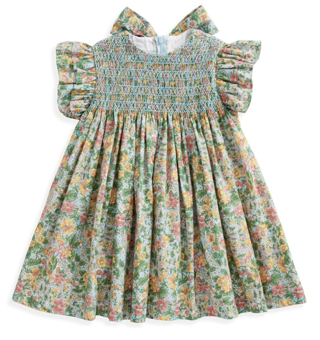 Greer Calliope Floral Smocked Dress – Belles & Beaux®