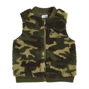 Camo Shirling Boy Vest