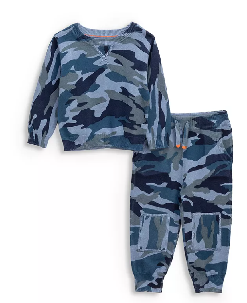 Camo Sweater Set