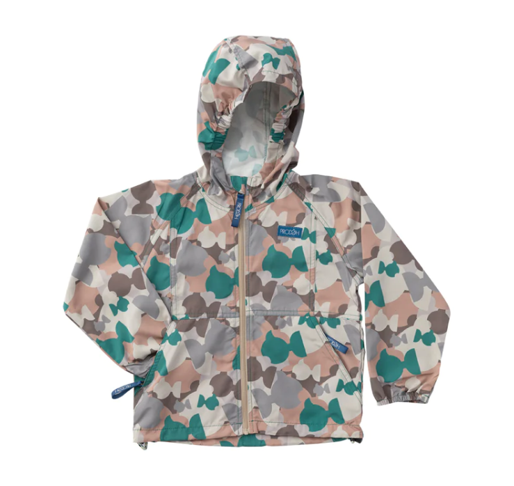 Camo Windbreaker Jacket