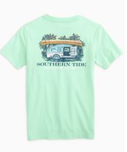Load image into Gallery viewer, Offshore Green Skipjack Camper Short Sleeve Tee
