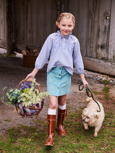 Canton Corduroy Emily Pocket Skirt