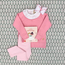 Load image into Gallery viewer, Cassidy Comfy Crewneck - Quilted Hamptons Hot Pink
