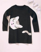 Load image into Gallery viewer, Knit Cat Dress
