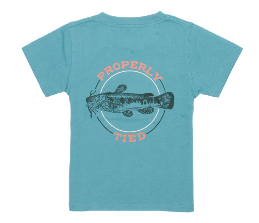 Catfish SS Tee Shirt - Emerald