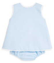Load image into Gallery viewer, Celine Swing Top Set - Blue Pique
