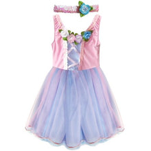 Load image into Gallery viewer, Princess Dress With Velvet Corset And Headband

