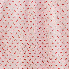 Load image into Gallery viewer, Cherries Short Sleeve Bow Romper
