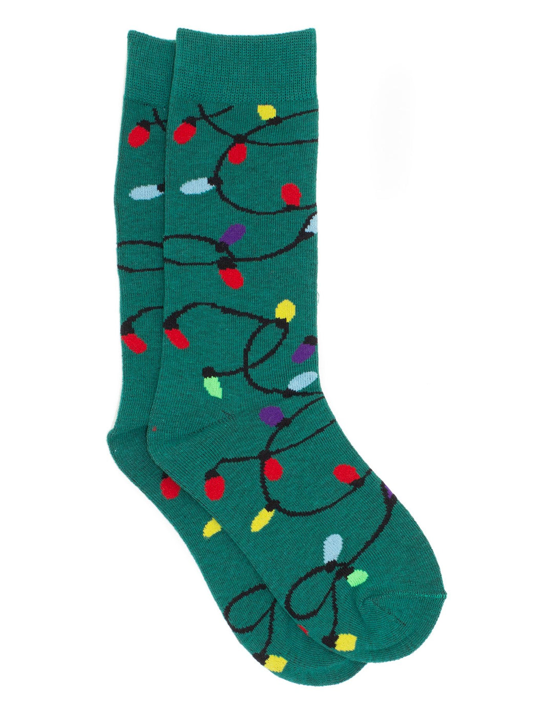 Christmas Lights Lucky Duck Socks