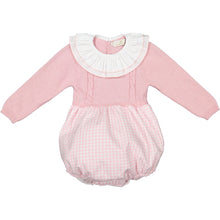 Load image into Gallery viewer, Pink Gingham Romper
