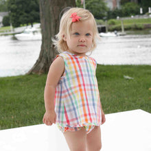 Load image into Gallery viewer, Poppy Sunshine Gingham Bloomer Set
