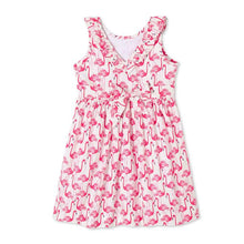 Load image into Gallery viewer, Avery Frolic Flamingos Dress
