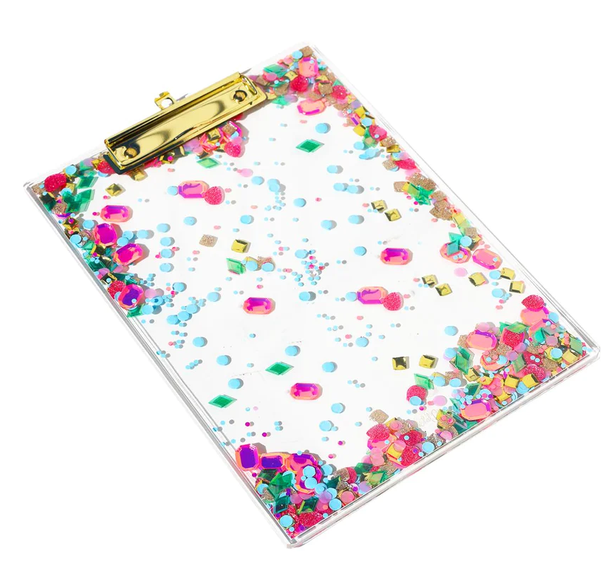 Be A Gem Confetti Clipboard