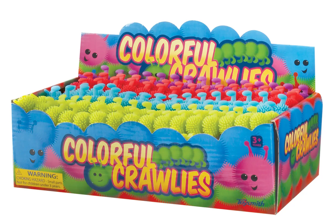 Colorful Crawlies Squishy Toy