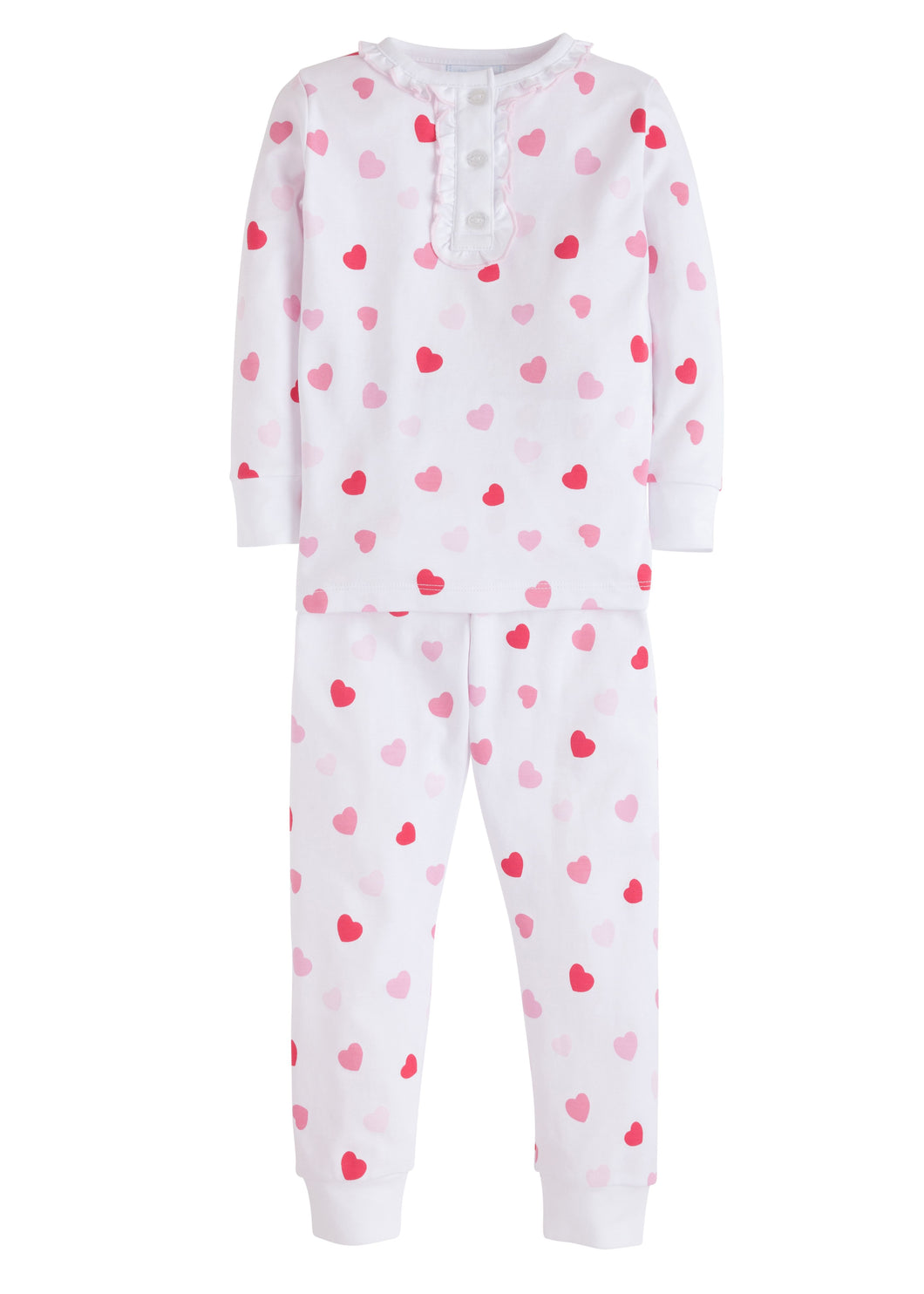 Hearts Printed Pajamas