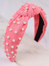 Load image into Gallery viewer, Warren Pearl Studded Headband
