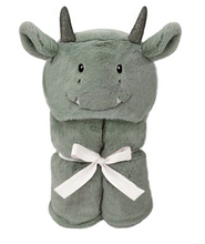 Load image into Gallery viewer, Dax The Dragon Plush Hooded Blanket
