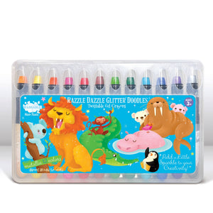 Glitter Doodle Boys Gel Crayons - Assorted