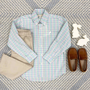 Dean's List Dress Shirt - Preppy Plaid