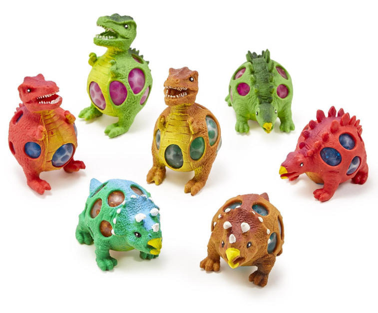 Dino Squeeze Light Up Balls - Assorted