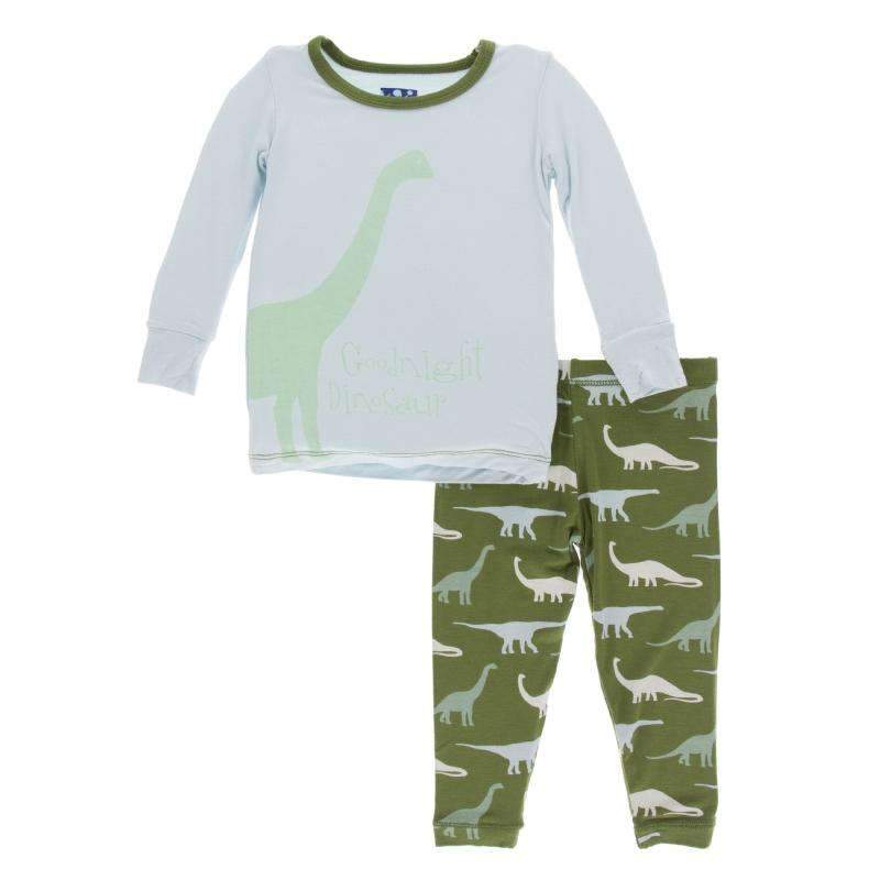Dino Long Sleeve Pajama Set