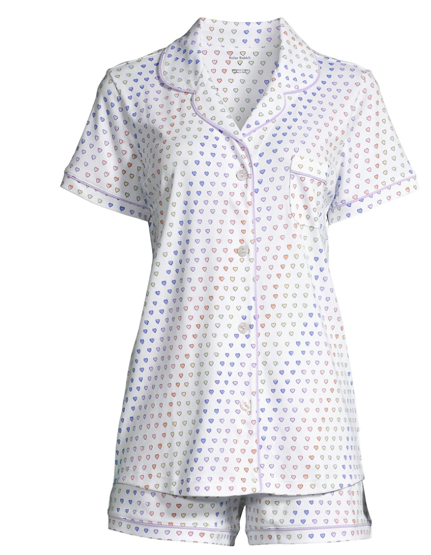 Disco hearts pj polo set Clearance
