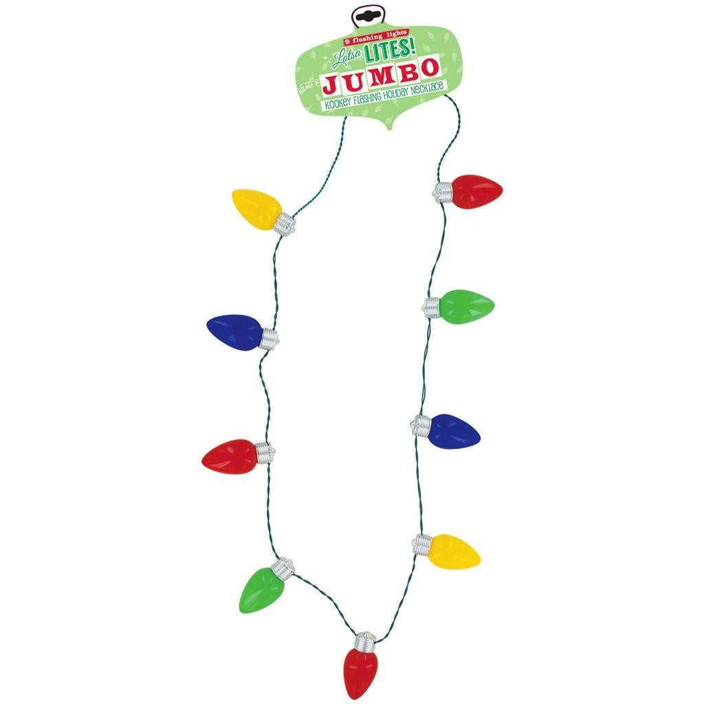 Jumbo Lotsa Lights Flashing Necklace