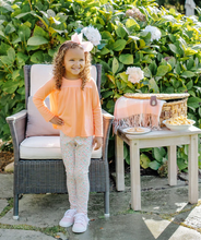 Load image into Gallery viewer, Long Sleeve Dowell Day Top - Seashore Sherbert
