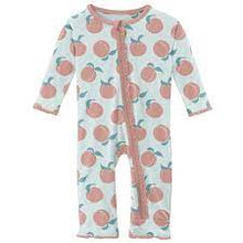 Load image into Gallery viewer, Fresh Air Peaches Muffin Ruffle Coverall With Zipper
