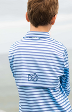 Load image into Gallery viewer, Dutch Canal Stripe Performance Polo
