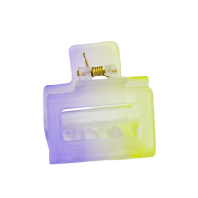 Load image into Gallery viewer, French Matte Gradient Square Hair Claw Clip - Assorted
