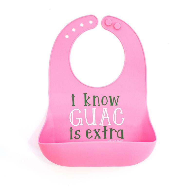 I Know Guac Is Extra Bib