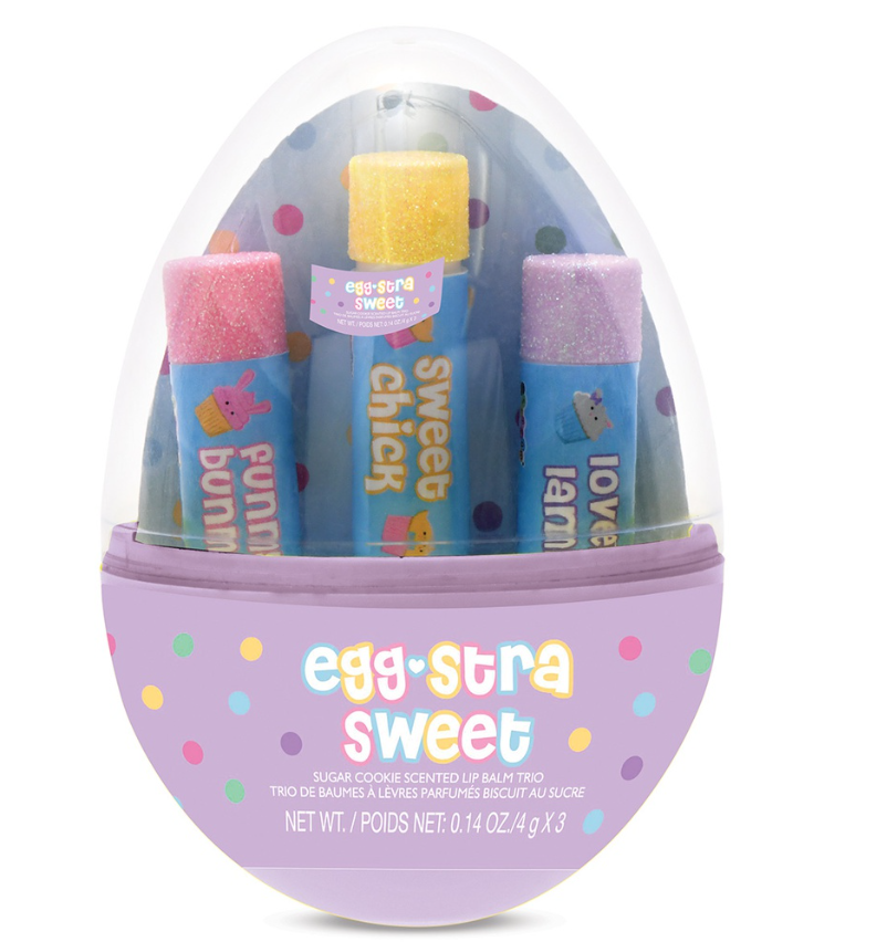 Egg-Stra Sweet Lip Balm Trio