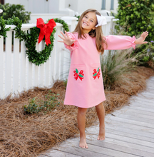 Load image into Gallery viewer, Eliza's Applique Dress - Bow And Holly

