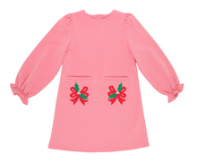 Load image into Gallery viewer, Eliza's Applique Dress - Bow And Holly
