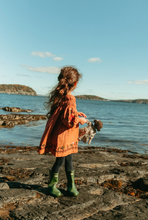 Load image into Gallery viewer, Tulip Dress - Embroidered Amber
