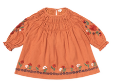 Load image into Gallery viewer, Tulip Dress - Embroidered Amber
