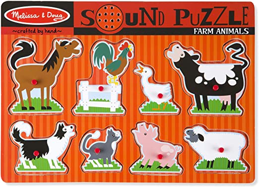 Farm Animals Sound Puzzles